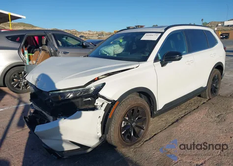 2024 Honda Cr-V Hybrid Sport-L z USA, uszkodzony, nr VIN 7FARS6H89RE058187